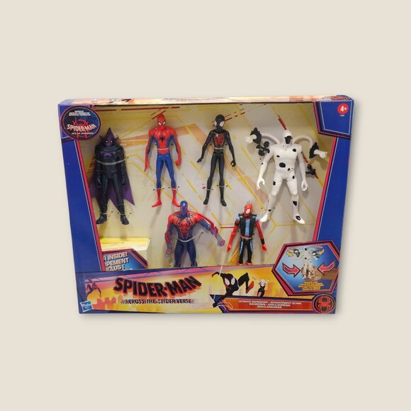 Marvel Spider-Man: Across the Spider-Verse Ultimate Showdown Action Figures 6-Pk - Picture 2 of 4